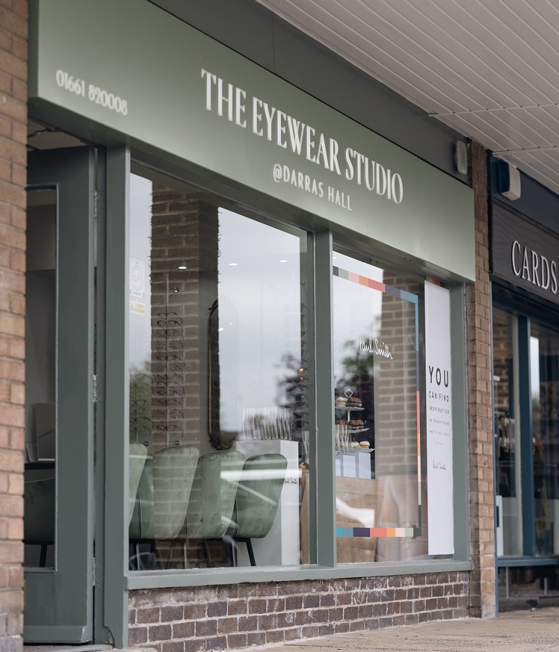 the eyewear shop front